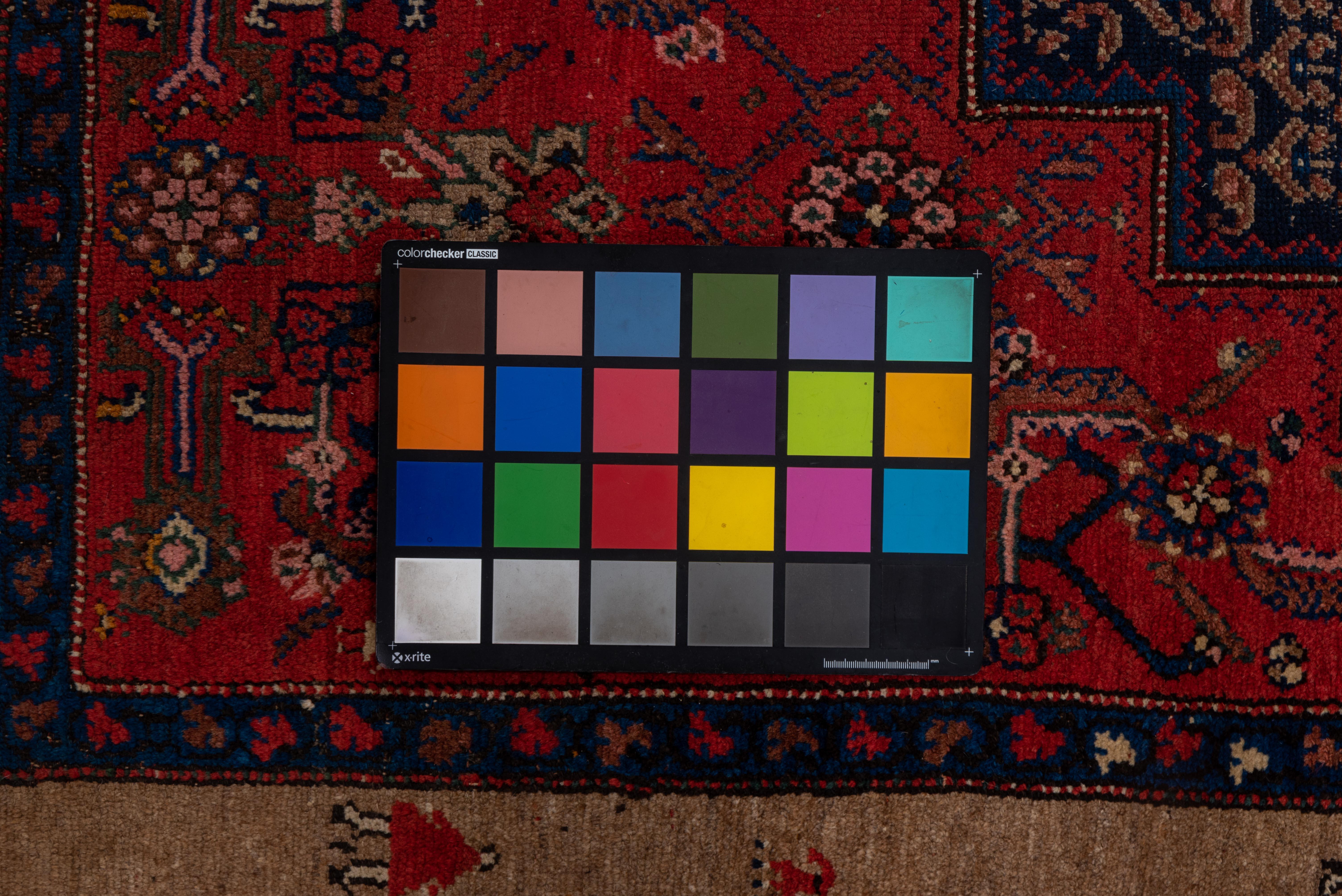 Tapis ancien du Hamadan rouge en vente 4
