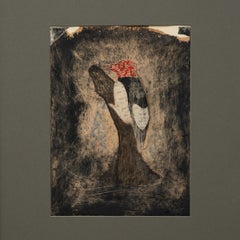 "Red Headed Drummer" Collage by Michael Thompson