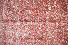 Red Hereke Tufted Silk