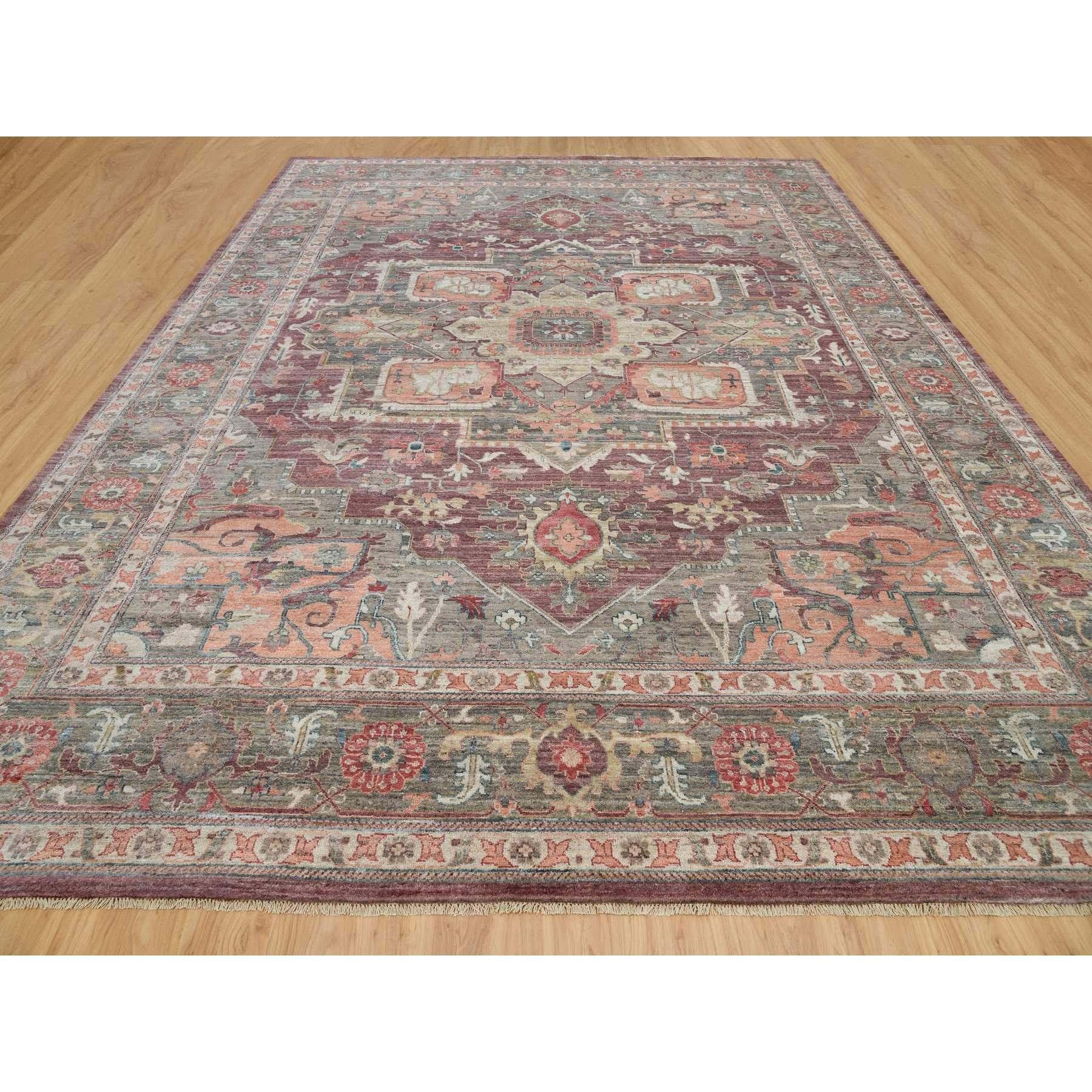 This fabulous Hand-Knotted carpet has been created and designed for extra strength and durability. This rug has been handcrafted for weeks in the traditional method that is used to make
Exact Rug Size in Feet and Inches : 13'10
