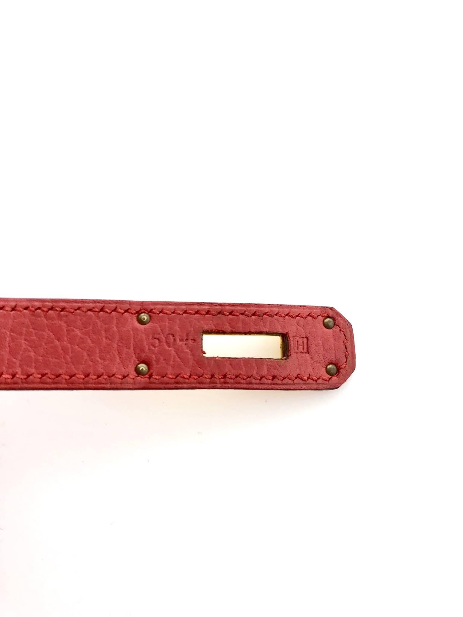 red birkin bag