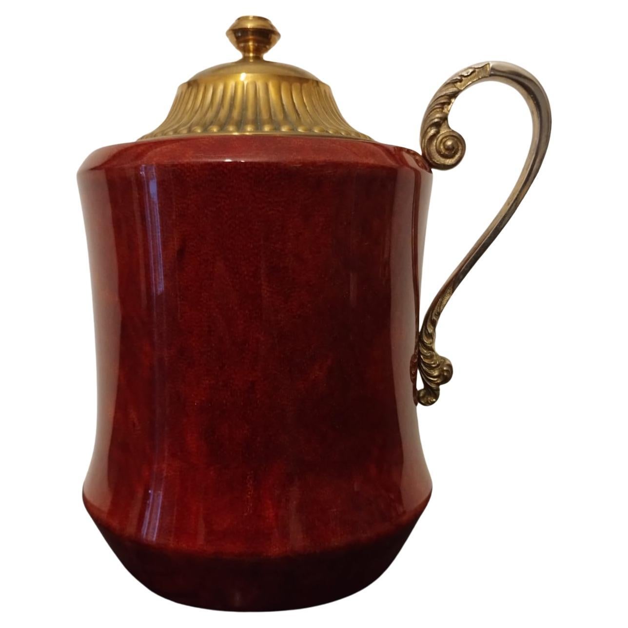 Ice Bucket by Aldo Tura, Italy, 1960s