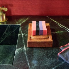 Red Inkstone Soap Dish