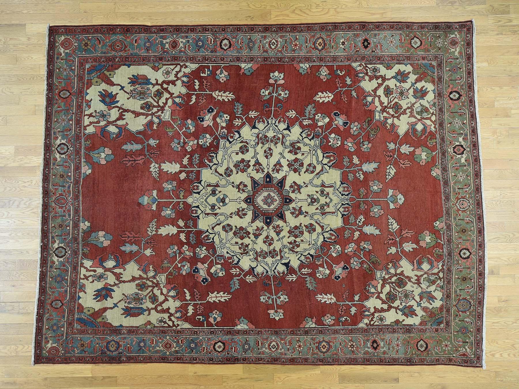 This is a genuine hand knotted oriental rug. It is not hand tufted or machine made rug. Our entire inventory is made of either hand knotted or handwoven rugs.

Start a new room with this superb hand knotted carpet. This handcrafted antique Persian