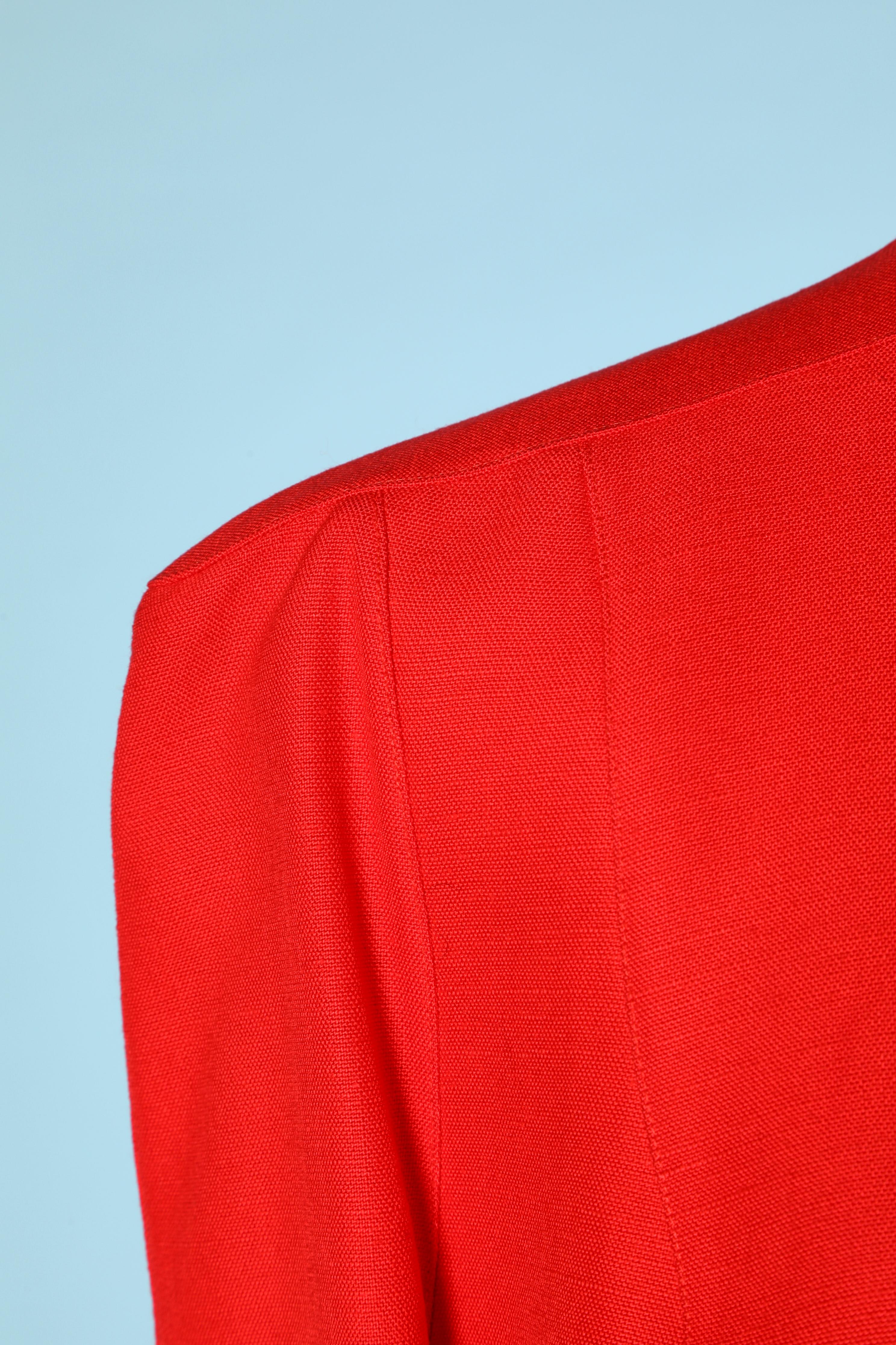 Red jacket Thierry Mugler 1