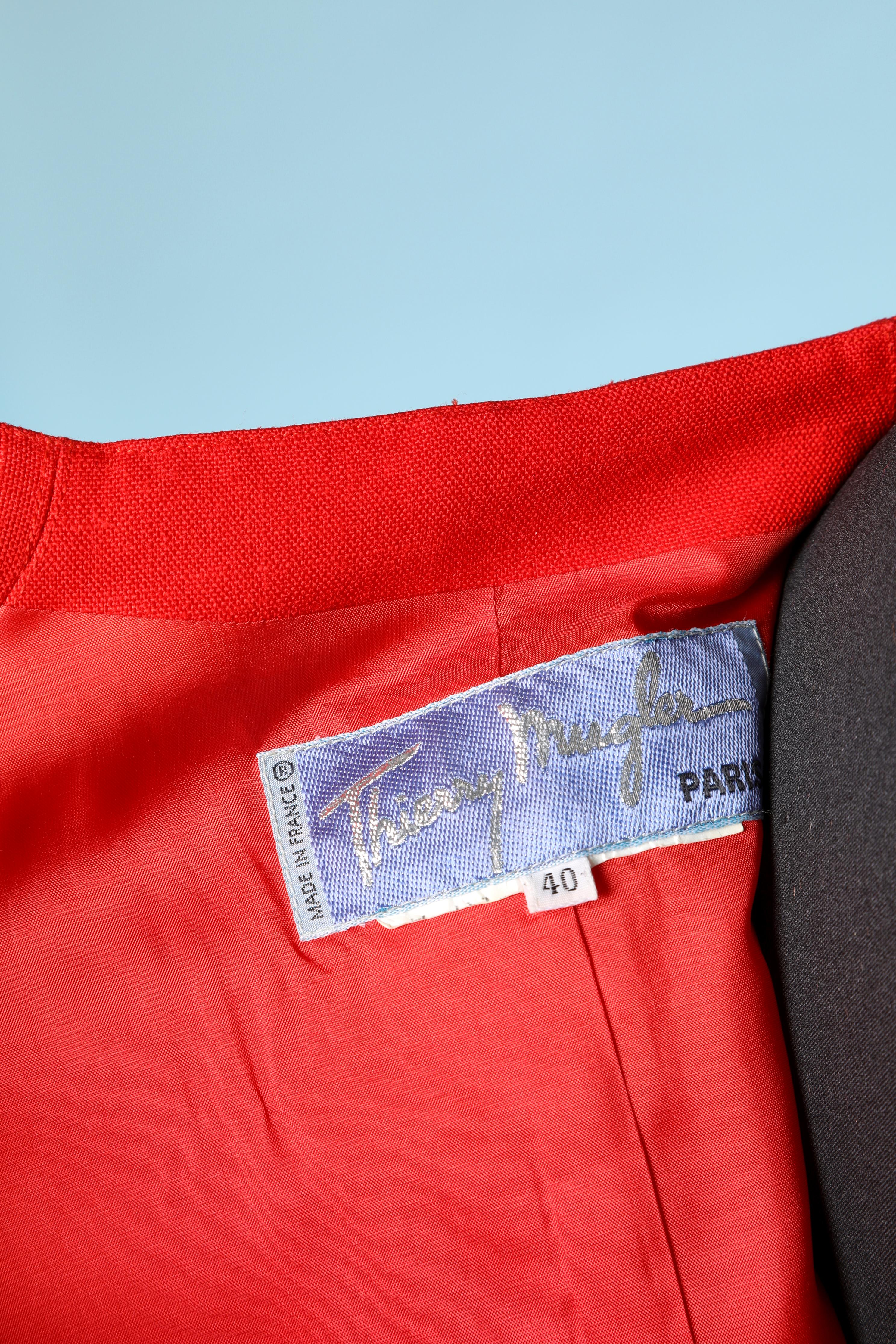 Red jacket Thierry Mugler 4