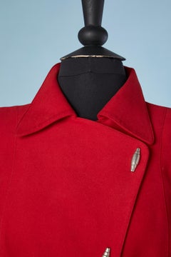 Red jacket with metallic snaps Thierry Mugler ACTIV