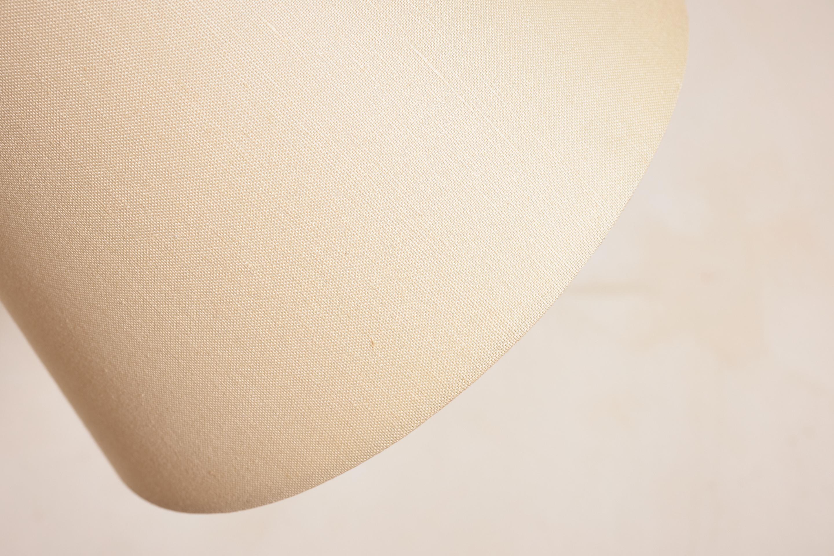 Lampadaire rouge de style Jacques Adnet en vente 4