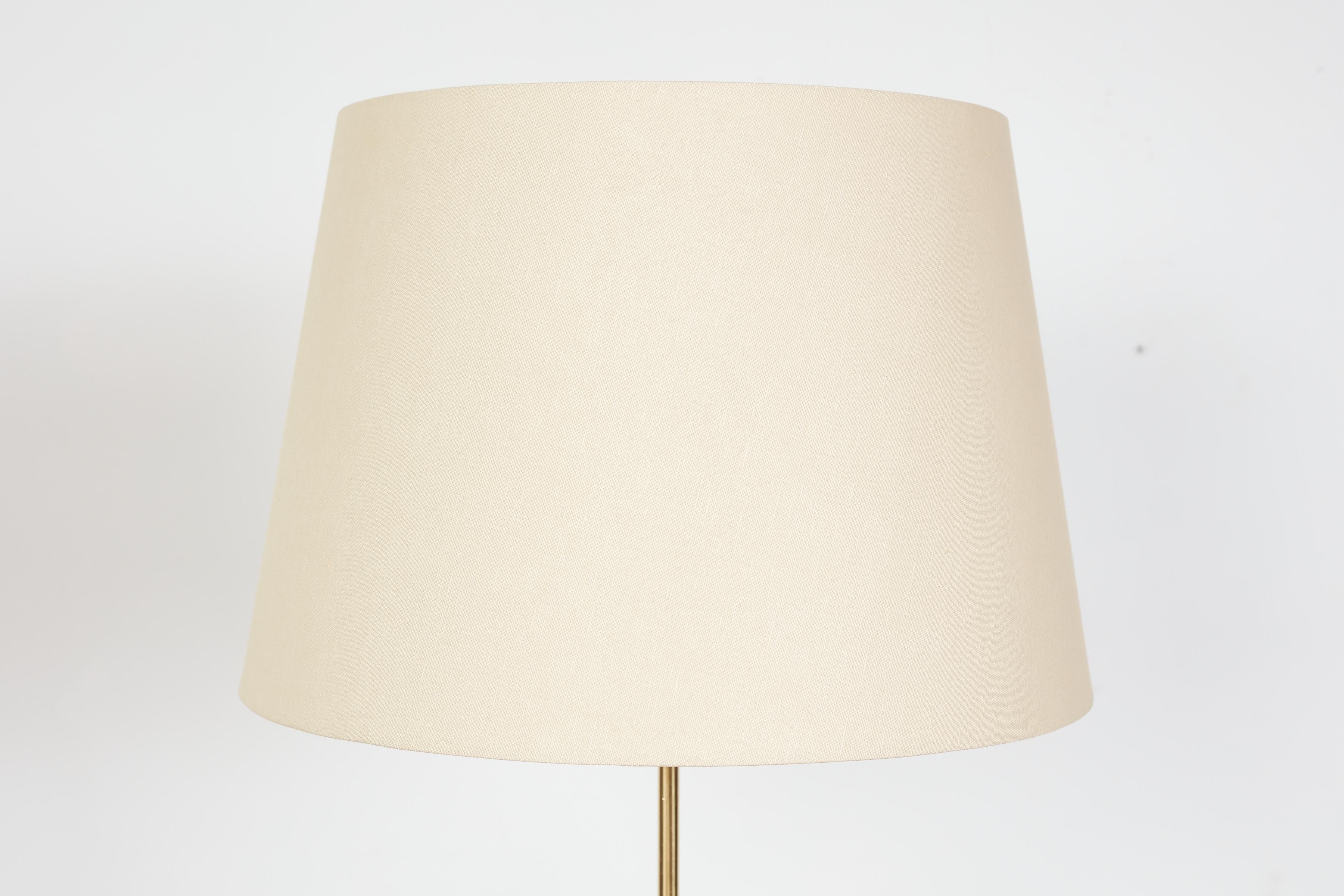 Red Jacques Adnet Style Floor Lamp For Sale 5