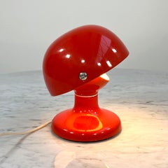 Red Jucker 147 Table Lamp by Tobia & Afra Scarpa for Flos, 1960s