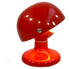 Red Jucker 147 Table Lamp by Tobia & Afra Scarpa for Flos, 1960s