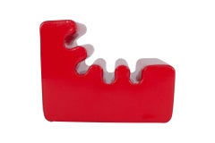 Red Karelia Lounge Chairs by Liisi Beckmann for Zanotta, Italy, 1960s