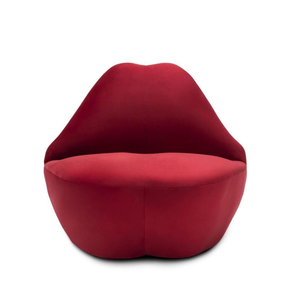 Red Kiss Armchair In New Condition For Sale In Paris, FR