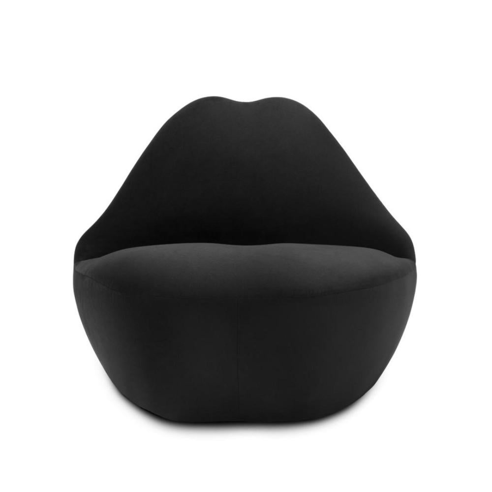 Contemporary Red Kiss Armchair For Sale