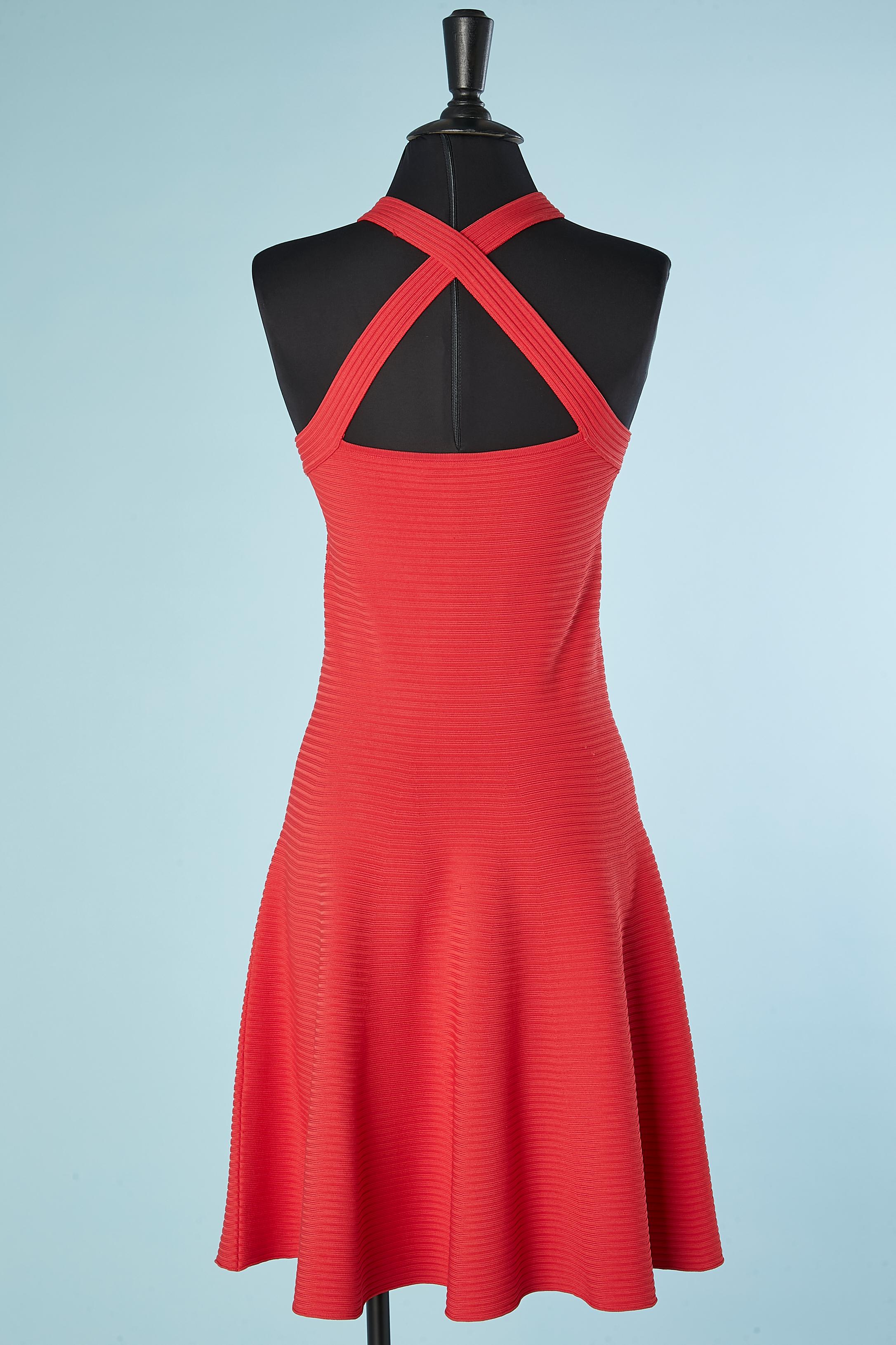 Red knit dress Alexander Wang  For Sale 1