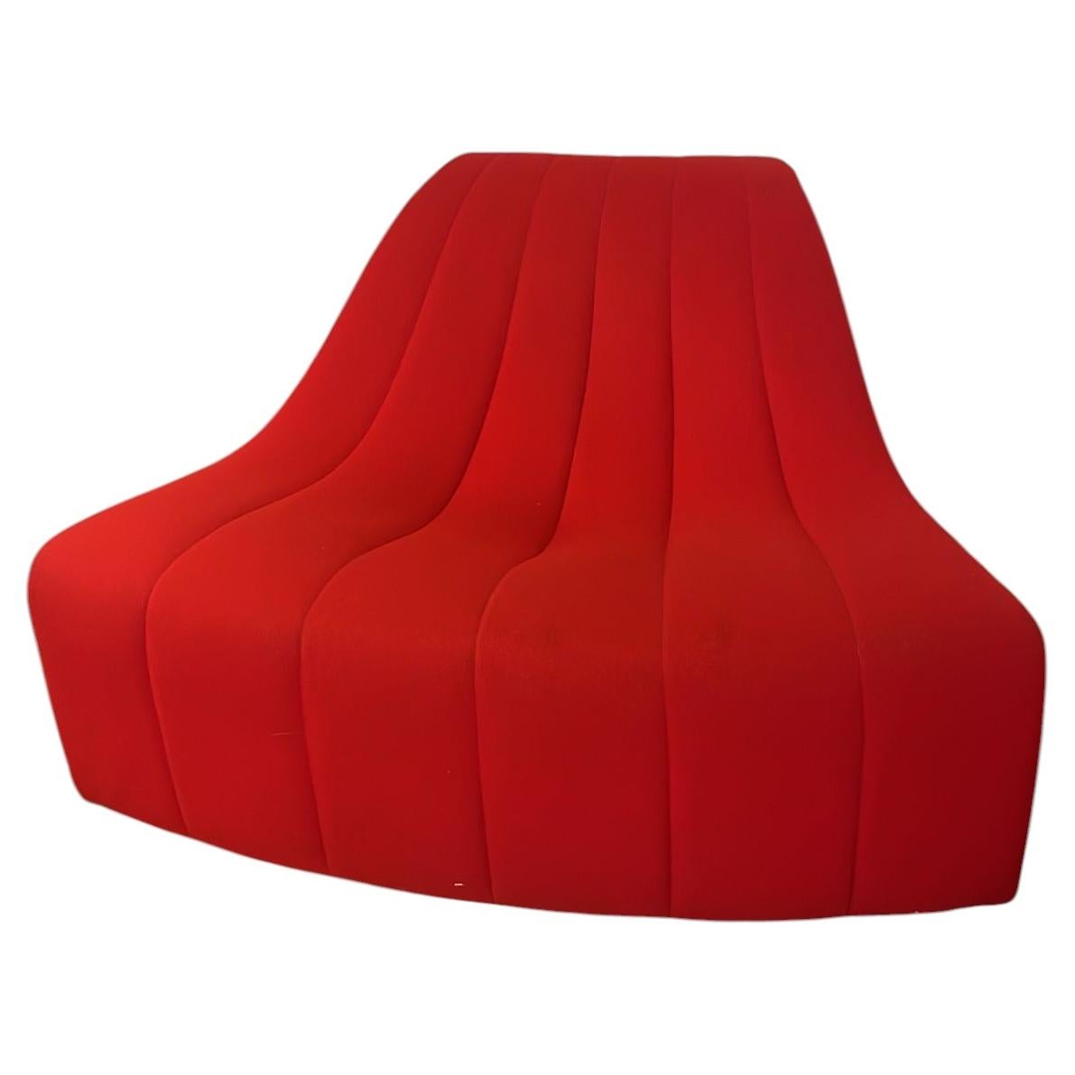 Red Kwok Hoï CHAN Chromatic Model by Steiner lounge chair
