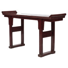Red Lacquer Altar / Console Table