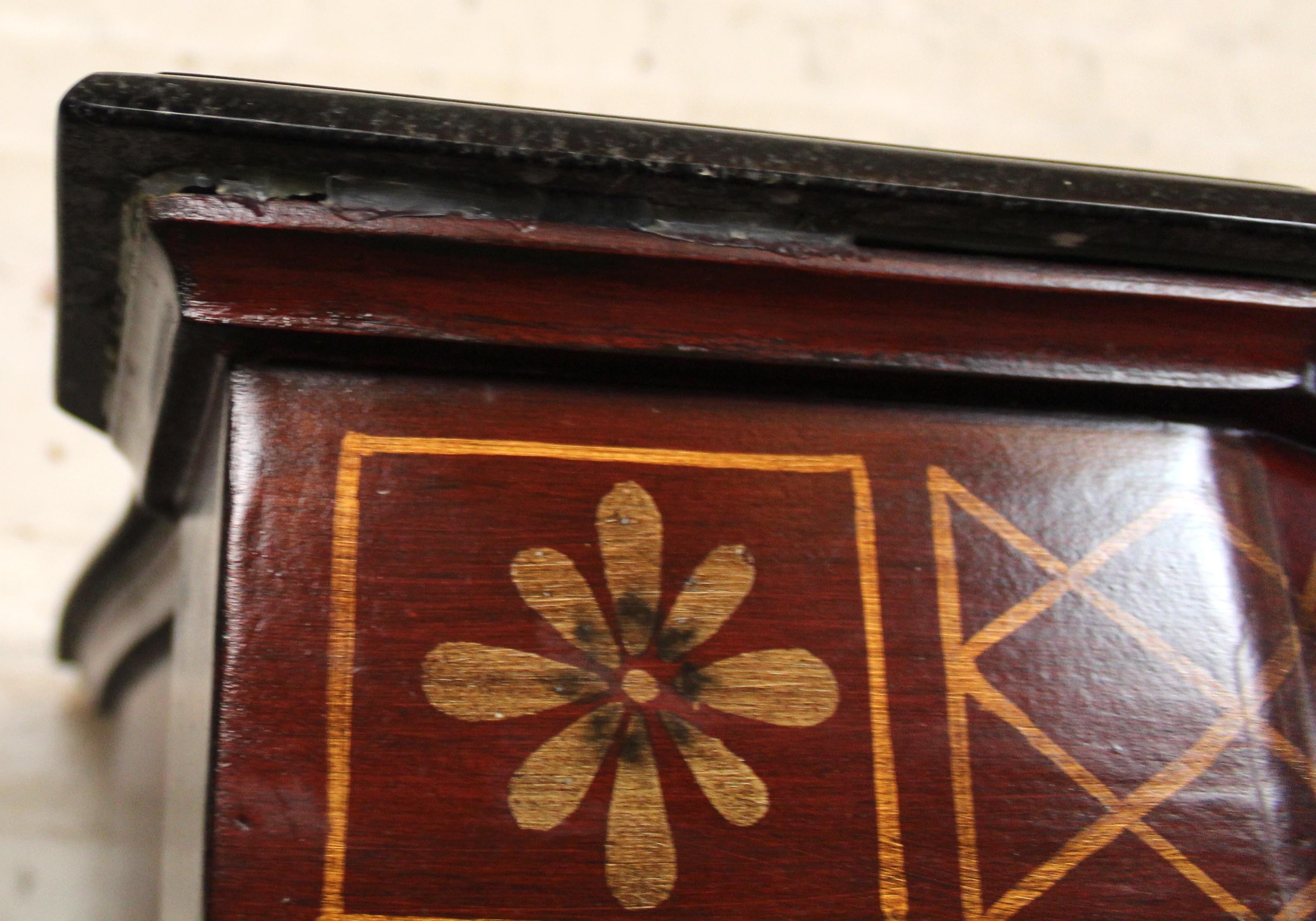 Red Lacquer Chinoiserie Sink For Sale 9