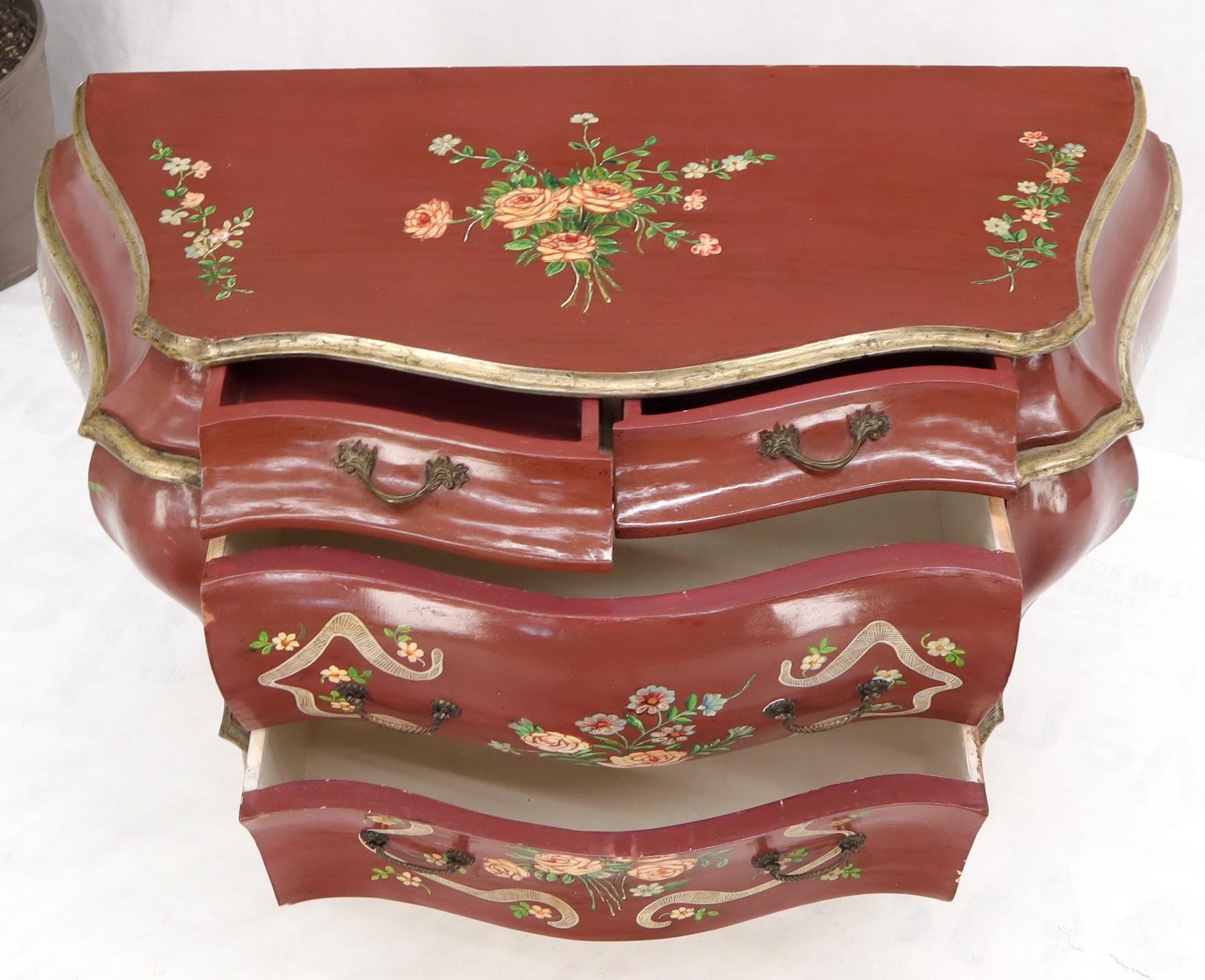 red lacquer dresser