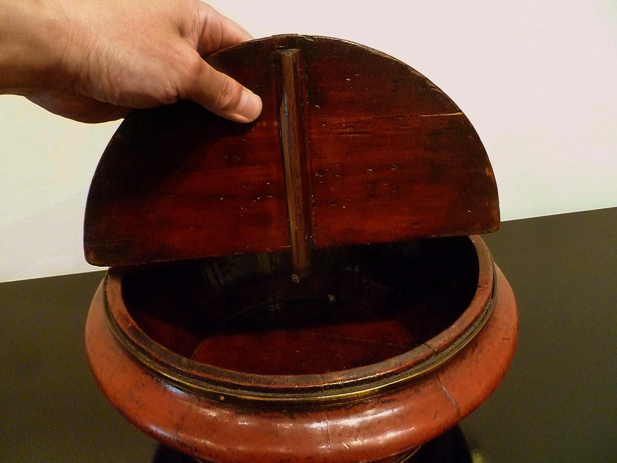 Early 20th Century Red Lacquer Wedding Container