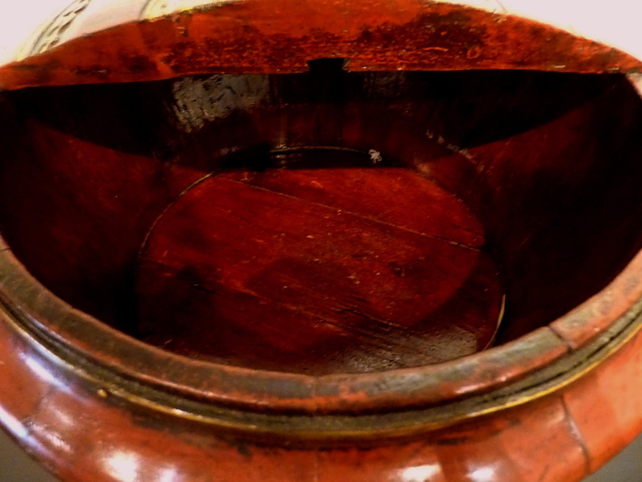 Wood Red Lacquer Wedding Container