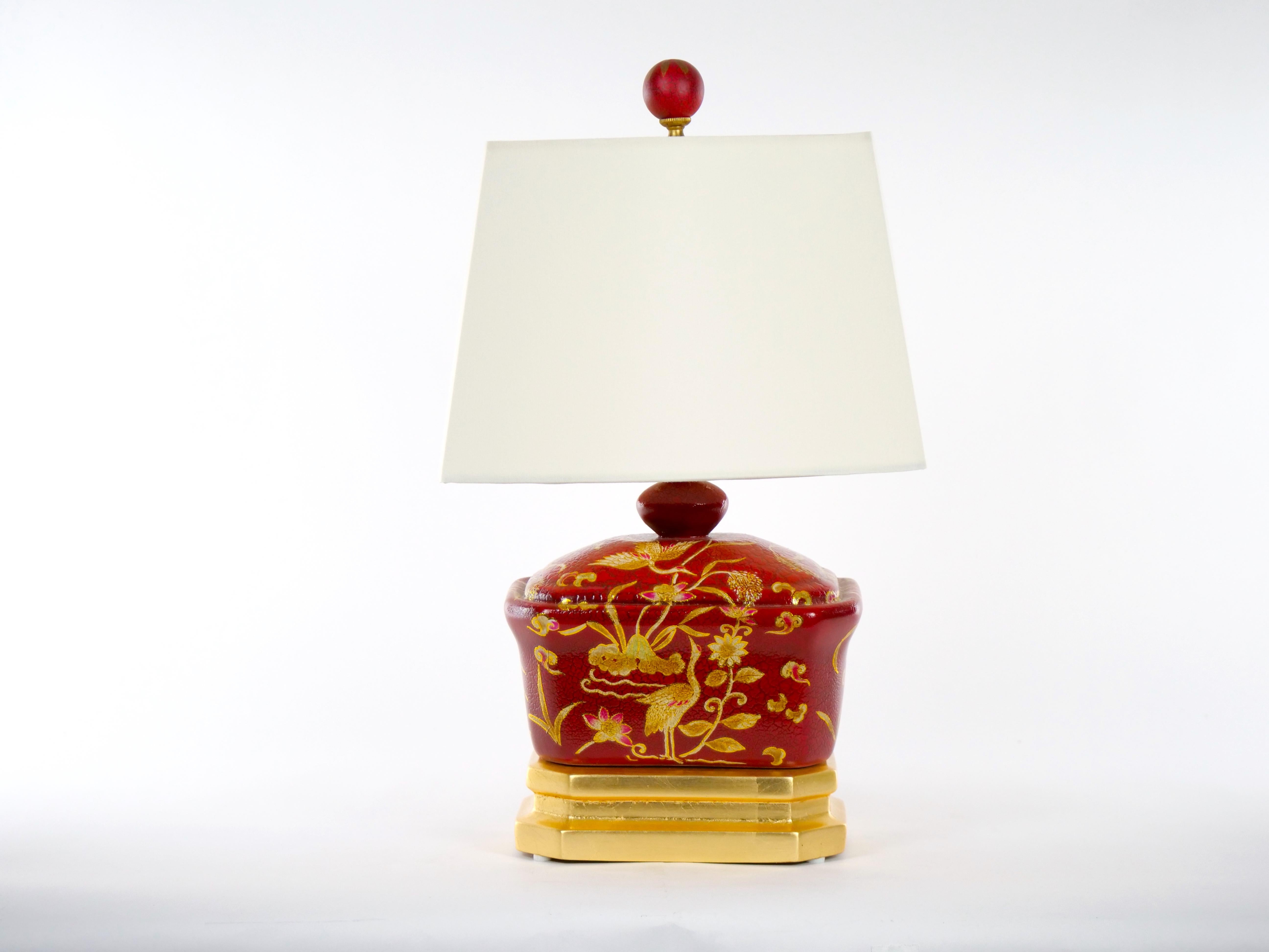 chinoiserie table lamp