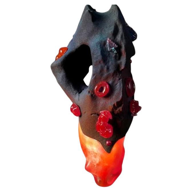 Red Lamp: Oniric Lamp by Eduard Locota