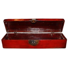 Red Leather Box