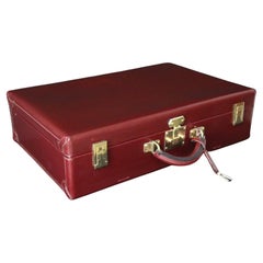 Valigia Hermes in pelle rossa 53 cm, Baule Hermes, Bagagli Hermes