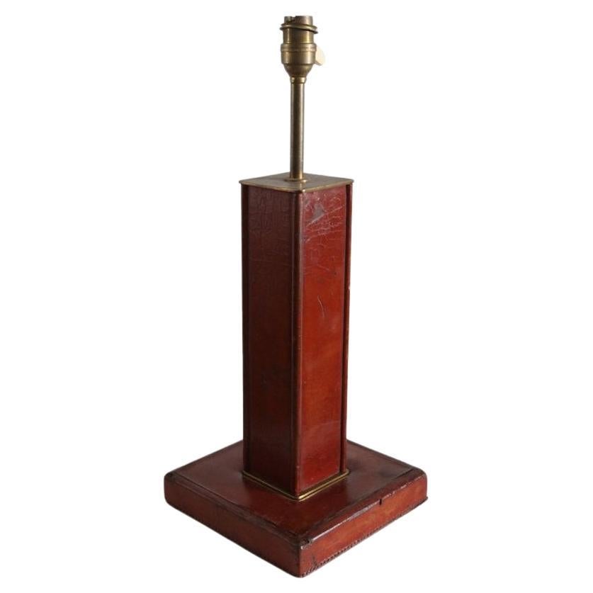 Red Leather Lamp