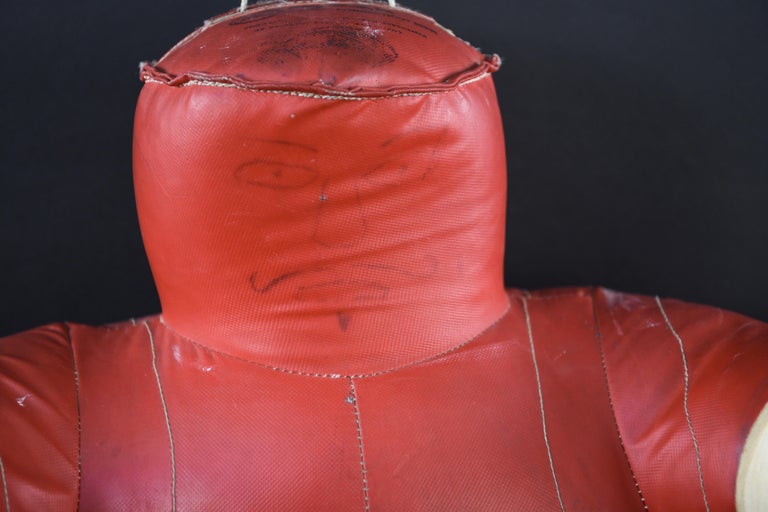 Red Leather Midcentury Wrestling Dummy For Sale at 1stDibs wrestling