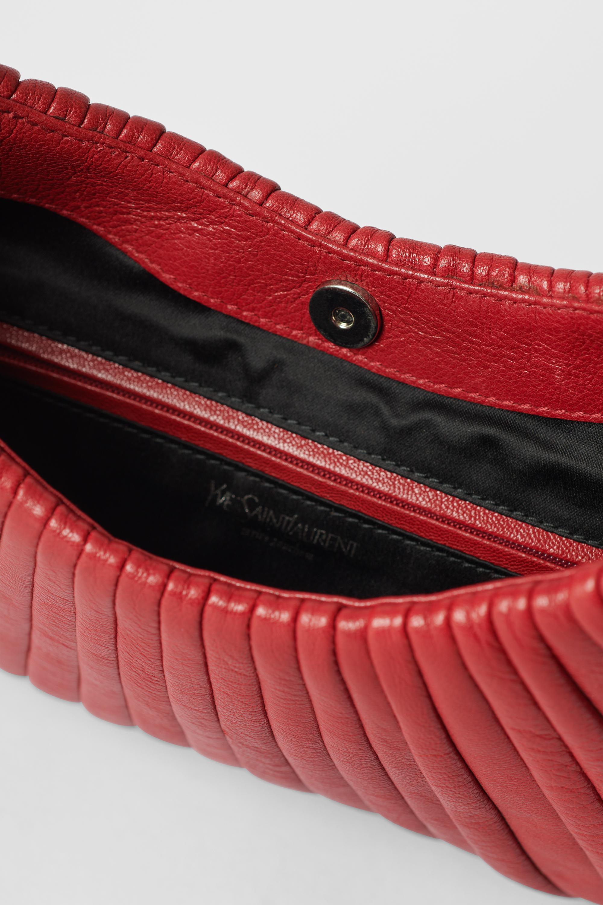 Red Leather Mombasa Hobo Bag 1