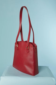 Borsa a tracolla in pelle rossa Nina Ricci