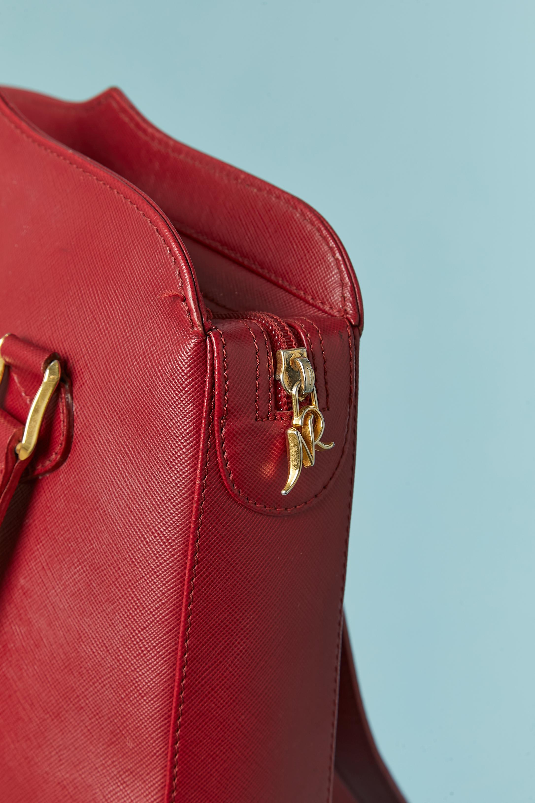 De las mujeres Bolso de piel rojo Nina Ricci en venta