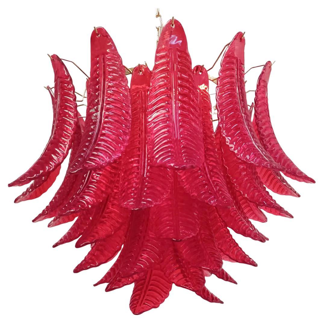 Red Leaves Chandelier