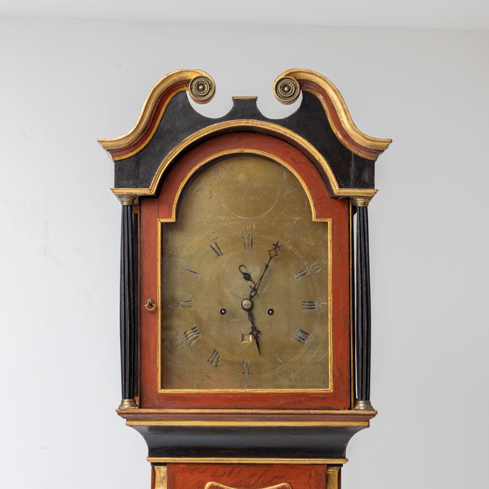 elgin grandfather clock