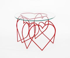 Red Lovely Table by Roberta Rampazzo