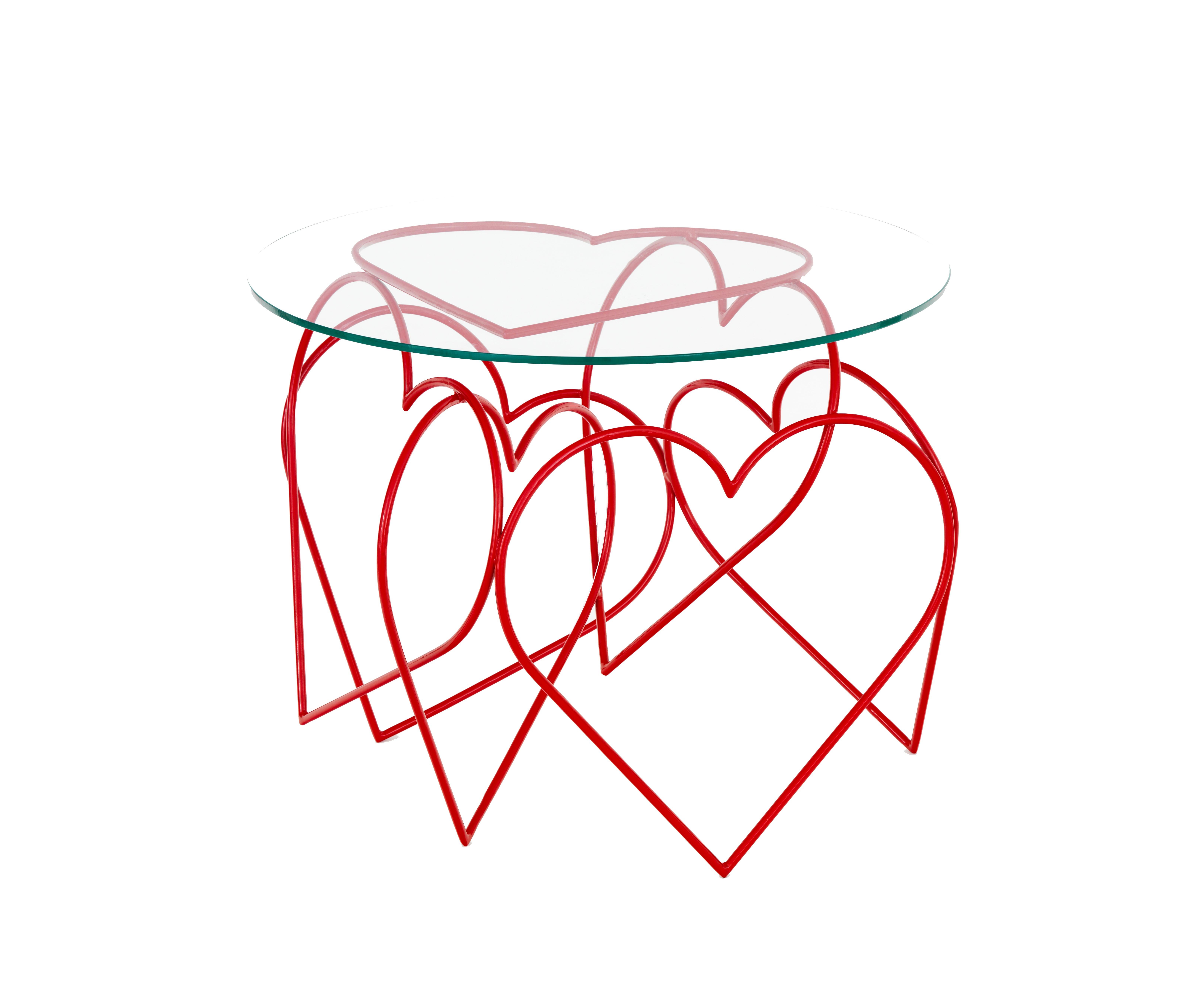 Other Red Lovely Table by Roberta Rampazzo