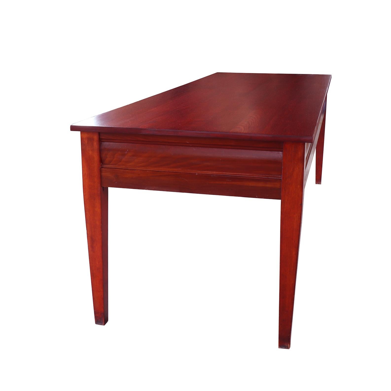 Red Mahogany Writing Desk For Sale 2
