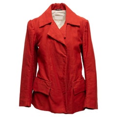 Rote Maison Margiela 2022 Baumwolljacke Größe US S