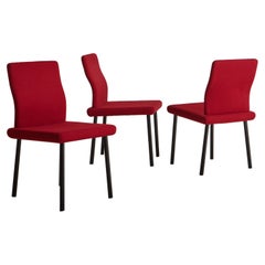 Red Mandarin Chair Attributed to Ettore Sottsass for Knoll, 1990s