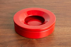 Red Mangiarotti Ashtray