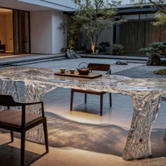 Red Maple Glacier Konsolentisch - Luxus-Kristall-Acryl-Eingang Konsolentisch