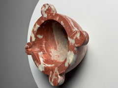Red marble mortar, 20th century