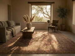 Rot Mashad Wolle handgeknüpft Teppich 11 ft x 14 ft , Regal Mashad Medallion