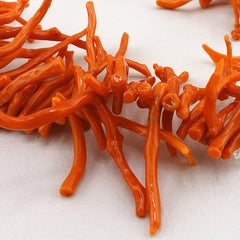 Red Mediterranean Branch Coral Strand