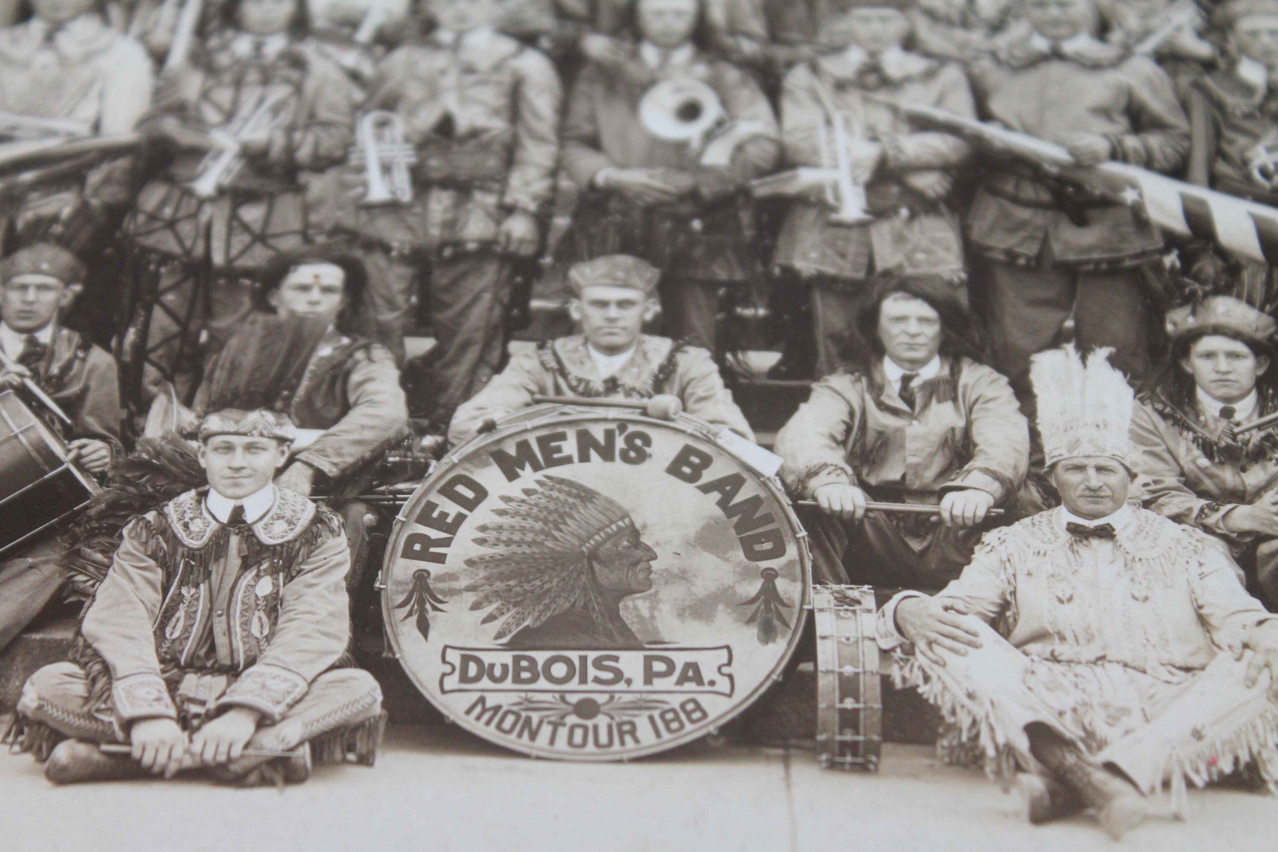 Adirondack Red Men's Band, Portrait DuBois, PA For Sale