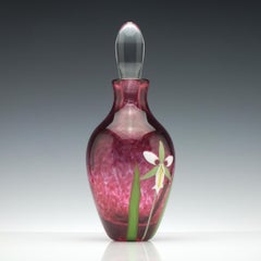 Red Mike Hunter Glass Orchid Perfume Bottle