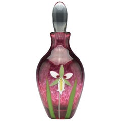 Red Mike Hunter Glass Orchid Perfume Bottle