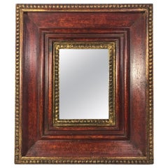 Red Mirror in Wood, Italy, circa 1940